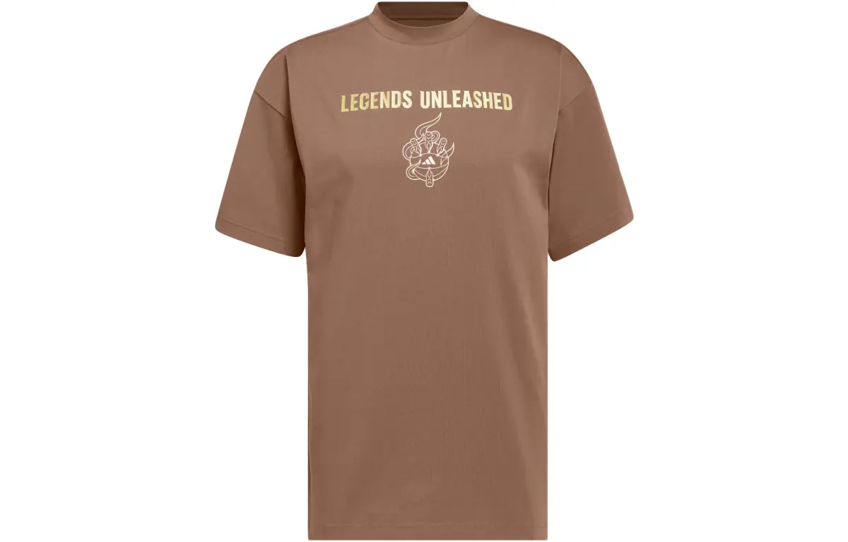 Adidas T Shirt Men's Stratum Dark Earthy Brown