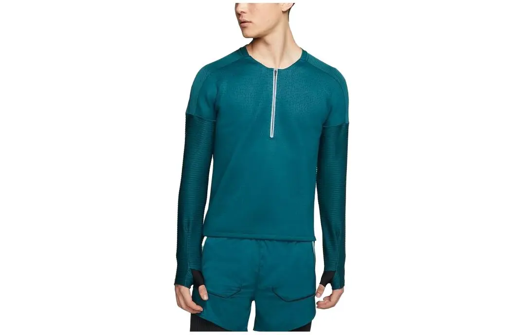 Nike T-Shirts Men's Dark Sapphire Blue Crew Neck Moderate