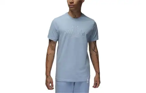 Jordan Flight Essentials T Shirt Men's Industrial Blue