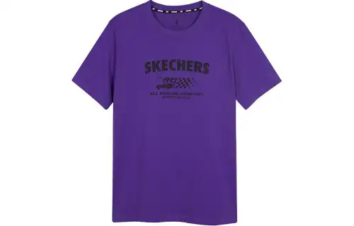 Skechers T Shirt Men's Prism Purple