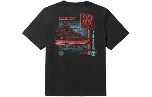 Timberland T Shirt Unisex Black