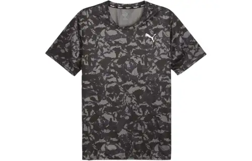 PUMA Training Train T Shirts Men's Black Crew Neck Moderate Straight Fit
