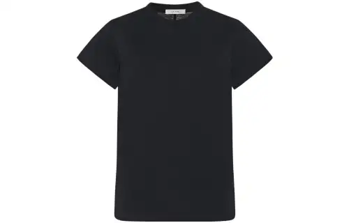 THE ROW T Shirts Men's Black Crew Neck Moderate Straight Fit