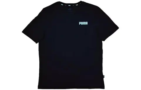 PUMA Set-in Sleeve T-Shirt Men's Black