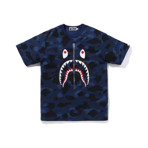 Bape Color Camo Shark Polo