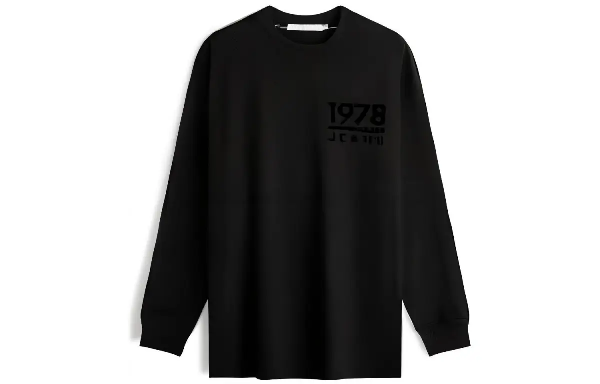 Calvin Klein T-Shirts Men's Space Black-BEH Crew Neck Moderate