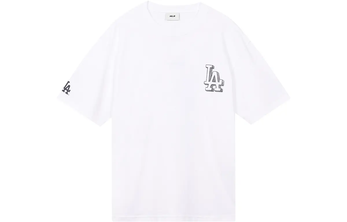 MLB Set-in Sleeve T-Shirt Unisex White