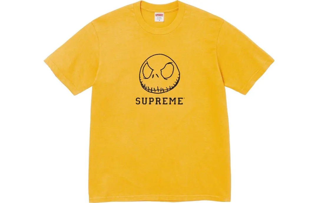 Supreme x The Nightmare Before Christmas Skeleton graphic T-shirt