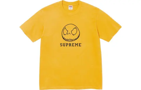 Supreme x The Nightmare Before Christmas Skeleton graphic T-shirt