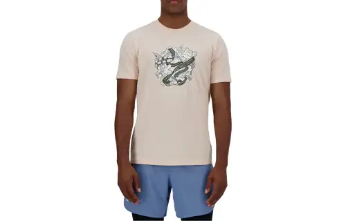 New Balance NYC Marathon T Shirt Men's Vintage Rose
