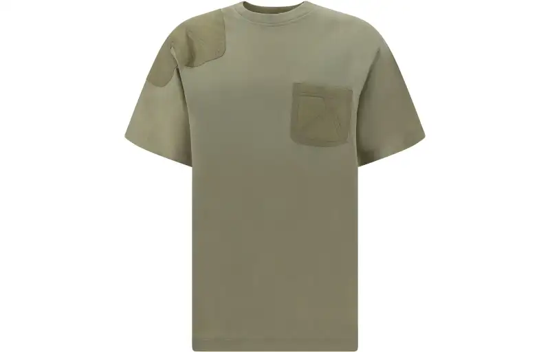 【Previous Season】panelled jersey T-shirt