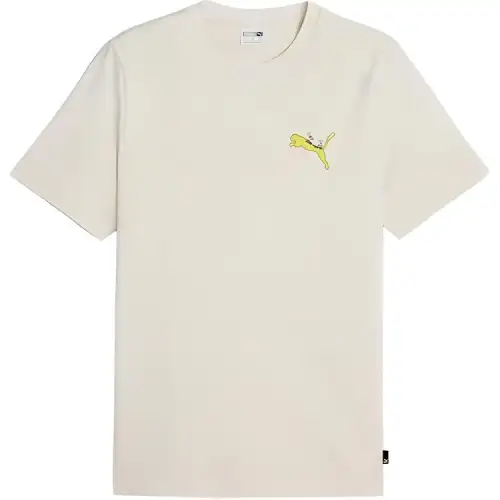 PUMA GRAPHICS T Shirt Men's Ecru