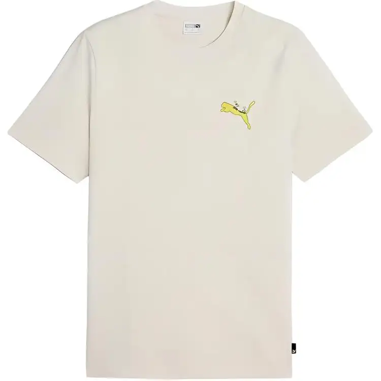 PUMA GRAPHICS T Shirt Men's Ecru