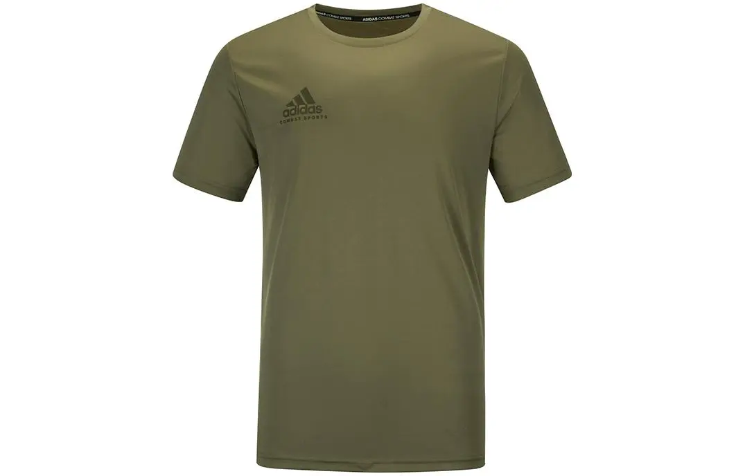 Adidas T Shirt Men's Olive Green
