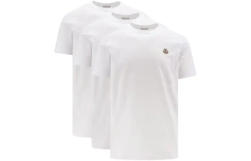 Moncler logo-appliqué T-shirts (pack of three)