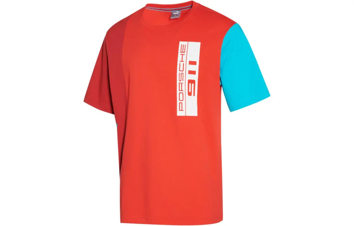 PUMA x Porsche , T Shirt Men's Poppy Red
