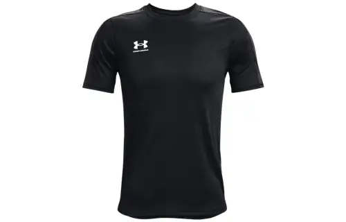 Under Armour T Shirts Men's Black Crew Neck Moderate Straight Fit