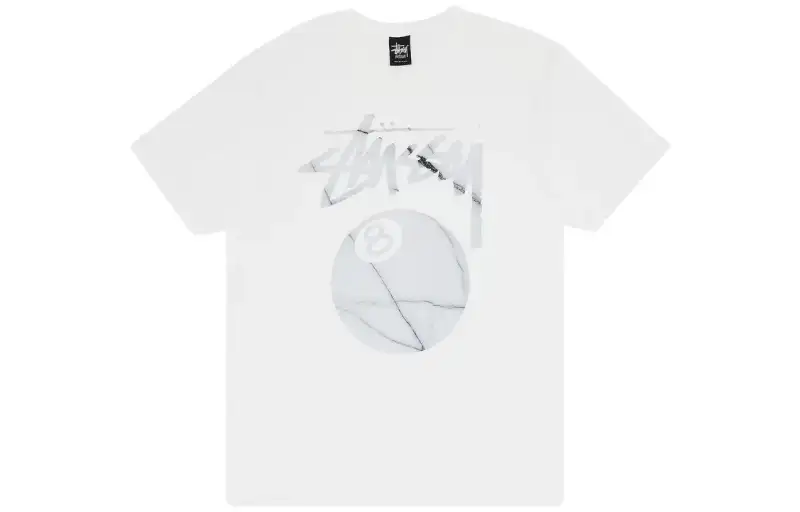 Stussy 8 Ball Marble Tee