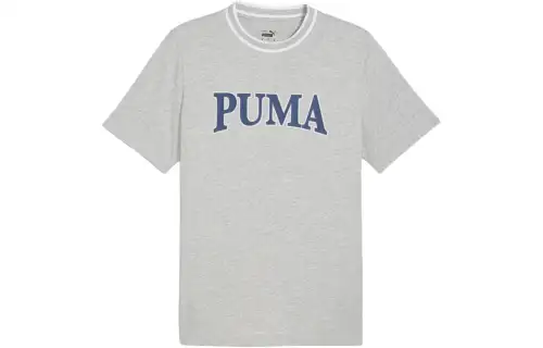 PUMA SQUAD Men's Graphic Tee T Shirt Men's Gray