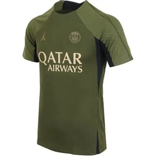 Jordan T Shirts Men's Green Crew Neck Moderate