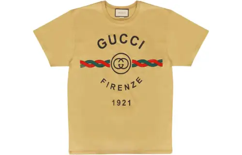 【Previous Season】Double G-logo cotton T-shirt