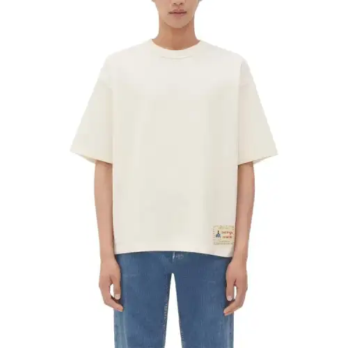 Bottega Veneta SS24 T Shirt Men's Chalk White