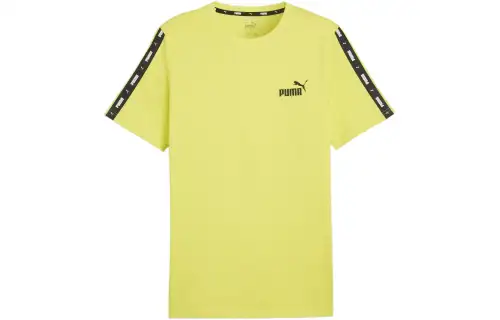 PUMA Essentials+ T Shirt Men's Yellow