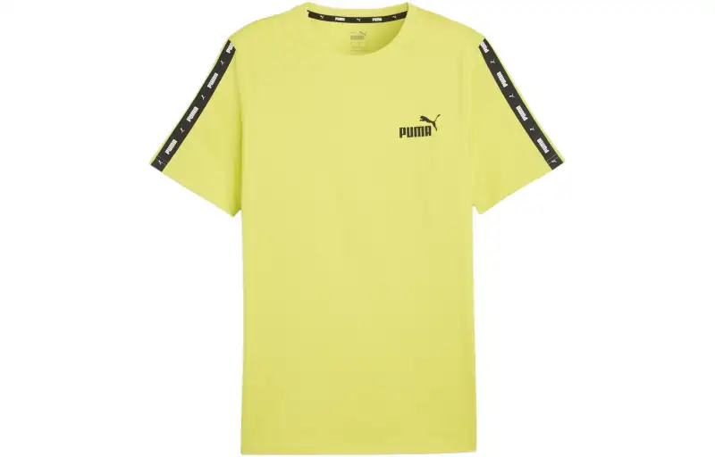 PUMA Essentials+ T Shirt Men's Yellow