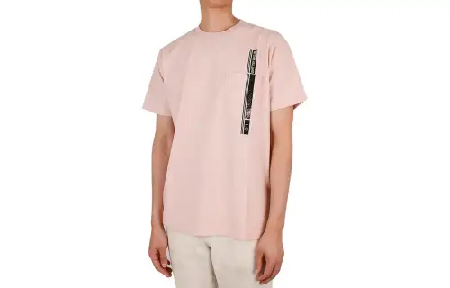 STONE ISLAND T Shirt Men's Pink