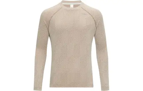 Reebok T Shirts Men's Brown Crew Neck Moderate Straight Fit