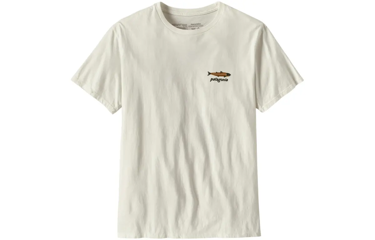 Patagonia Organic T-Shirts Men's Crew Neck Moderate