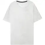 Nike T Shirts Men's White V Neck Moderate Straight Fit