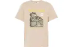 Timberland T Shirts Men's Khaki Crew Neck Moderate Straight Fit