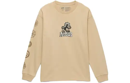 Vans Off THE WALL T Shirt Unisex Taupe