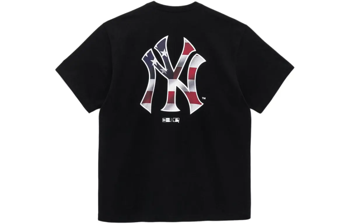 New Era X Mlb logoed t-shirt