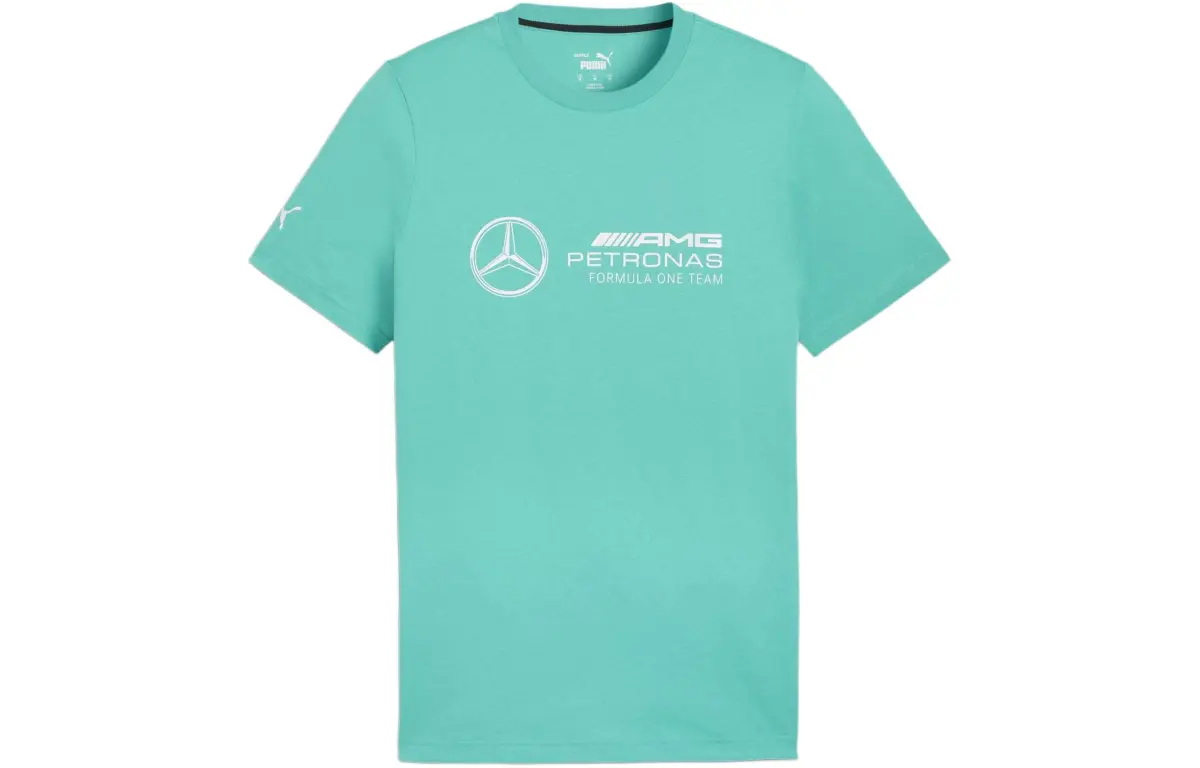 PUMA ESS T-Shirts Men's Blue Crew Neck Moderate