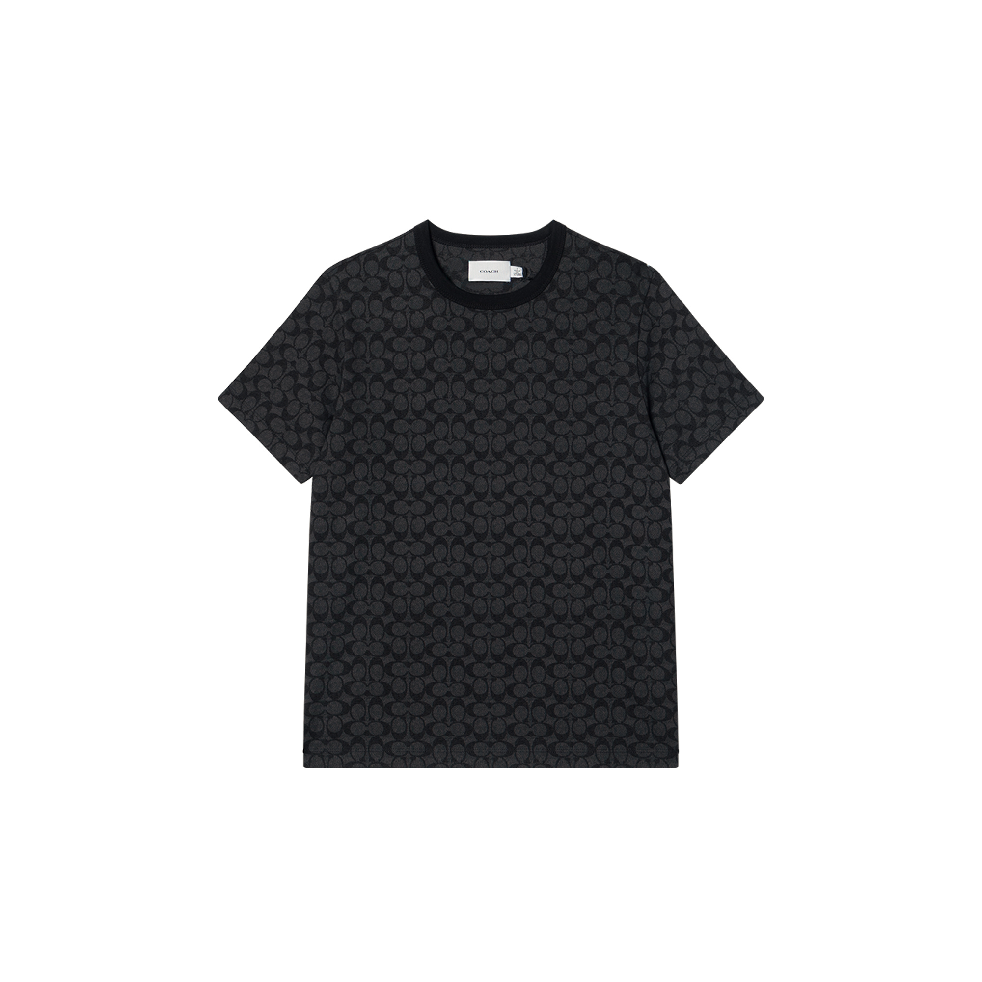Футболка COACH Logo T-Shirt (черная)