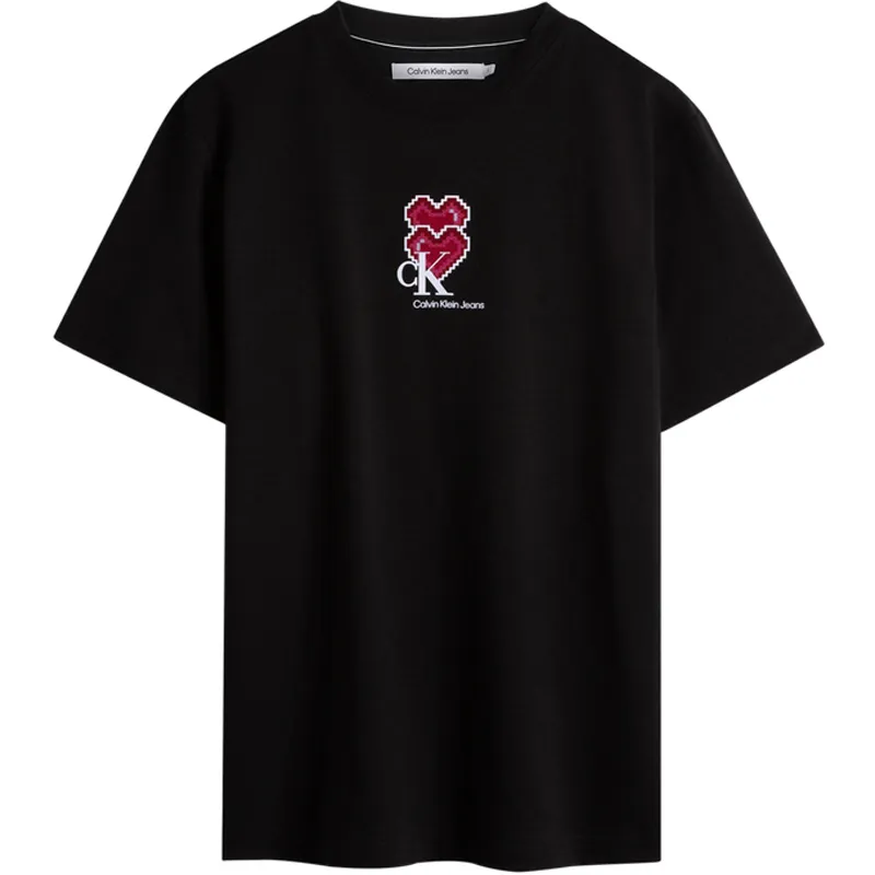 CALVIN KLEIN T Shirt Unisex Space Black