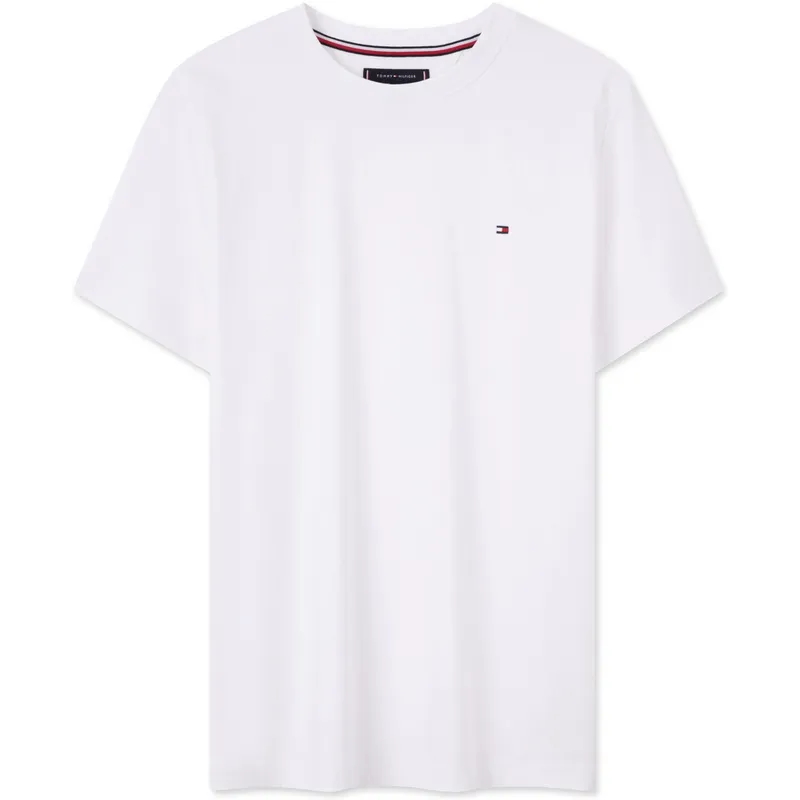 Tommy Hilfiger T-Shirts Men's Crew Neck Moderate Straight Fit