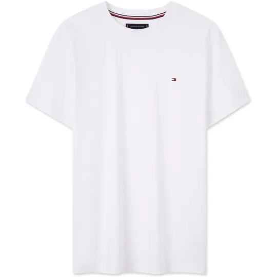 Tommy Hilfiger T Shirts Men's Crew Neck Moderate Straight Fit