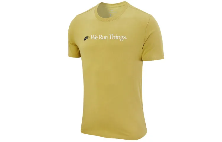 Nike Sportswear T-Shirts Men's Infinite Gold Crew Neck Moderate