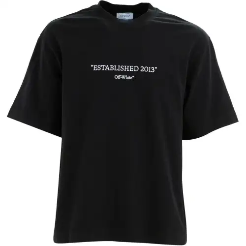 OFF-WHITE Established 2013 Cotton T-shirt