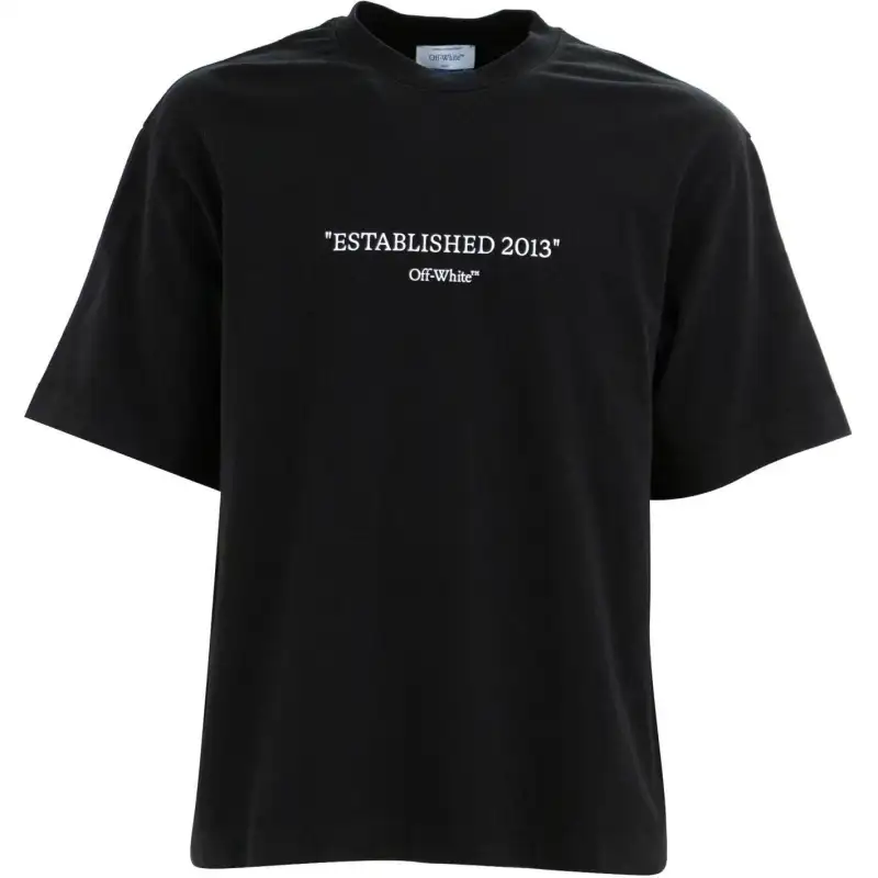 OFF-WHITE Established 2013 Cotton T-shirt