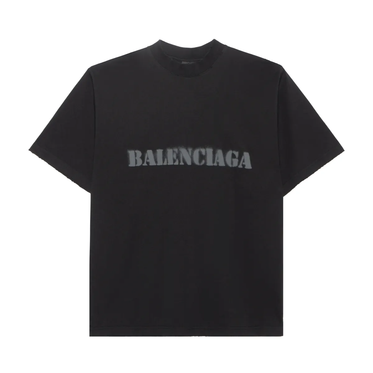 Balenciaga SS24 T Shirt Loose Fit Men's Black