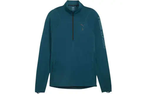 PUMA Seasons Long Sleeve Men's Running Shirt T Shirt Men's Blue