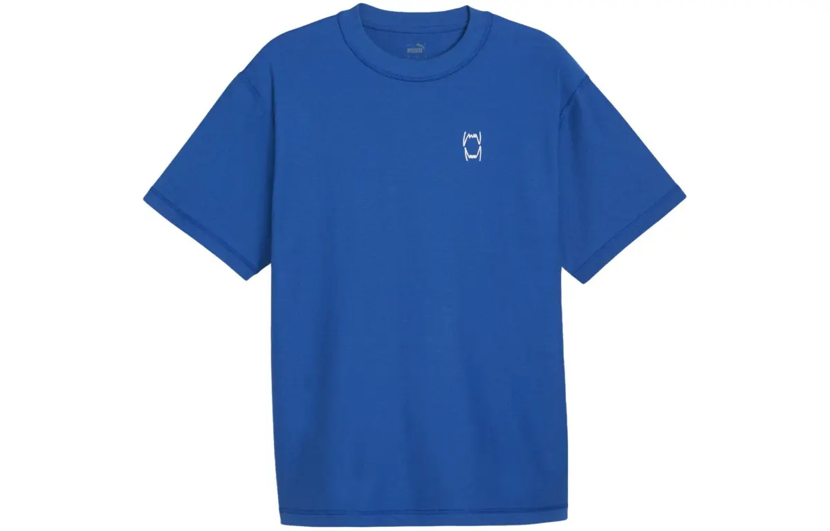 PUMA T Shirt Men's Blue Glaze Color