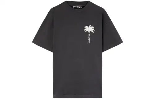 Palm Angels Palm tree-print cotton T-shirt