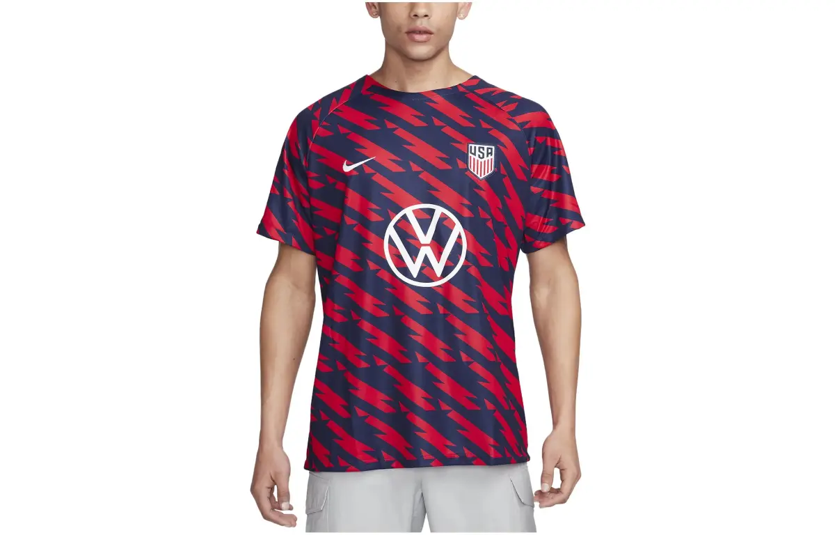 Nike United States Soccer Olympic Collection U.S. Academy Pro T Shirt Men's Speed Red