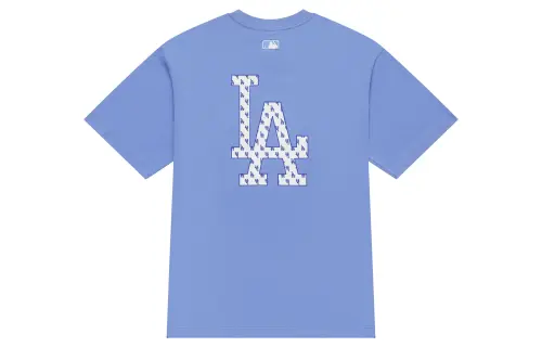 MLB MONOGRAM SS24 T Shirt Unisex Blue