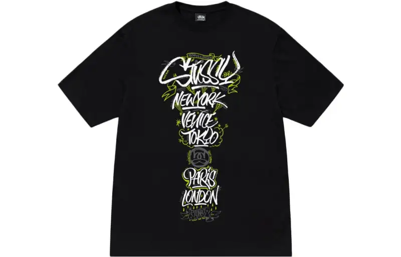 Stussy Born X Raised Handstyles Tee